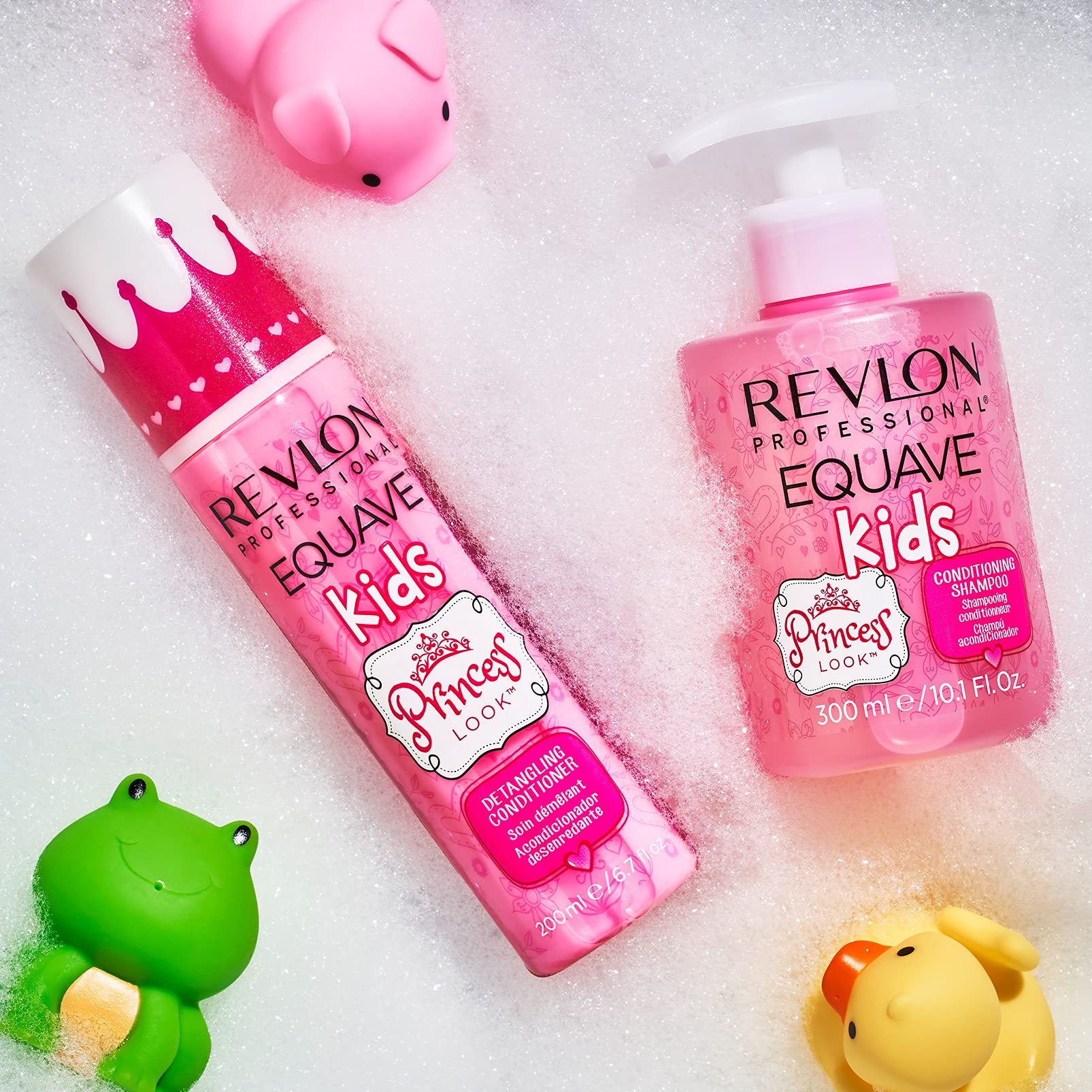 REVLON PROFESSIONAL EQUAVE KIDS PRINCESS LOOK Balsamo Districante, Balsamo Districante per Bambine Senza Risciacquo, 200 ml
