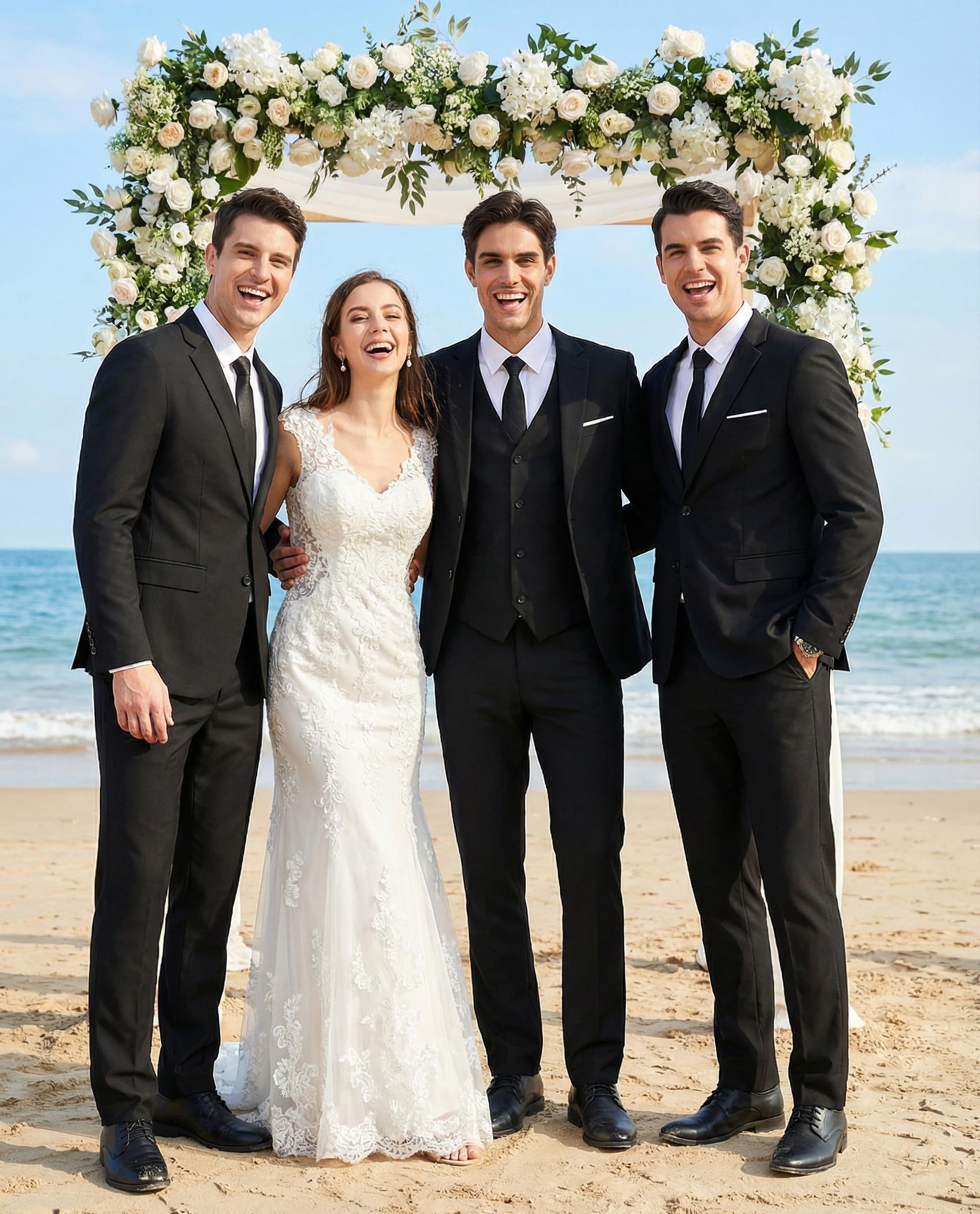 Ensemble 3 pièces pour Homme, ajusté, Costume de Mariage, Parrain de Mariage, Costume de Remise de diplôme, Smoking, Affaires, Formel, décontracté, Costume de marié, Veste, Pantalon