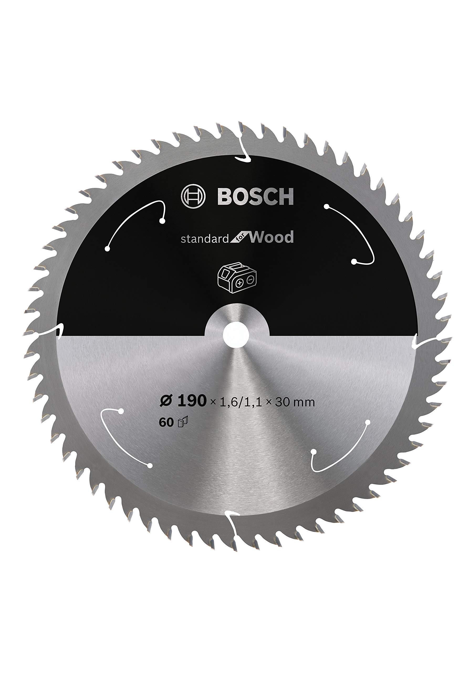 Bosch Professional 2608837711 Circular Saw Blade Standard for Wood 