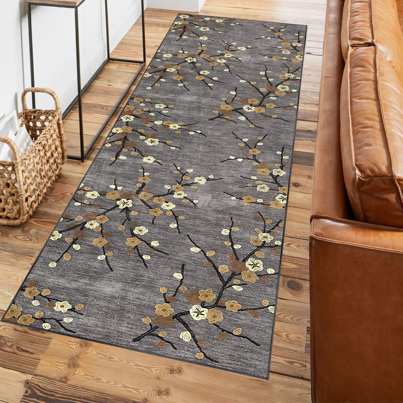 Tappeto Passatoia per Ingresso 100 x 100 cm, Tappeto Passatoia per Corridoio Moderno Tappeto Runner Cucina Lavabile Tappeto per Cucina, Soggiorno, Camera da Letto, Ingresso, Lavanderia