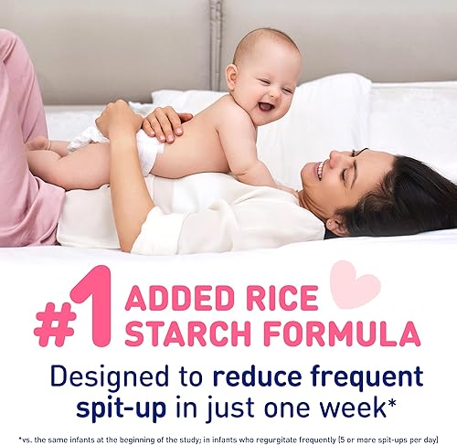 Miniatura 4 de Enfamil A.R. Fórmula infantil, probada para reducir el reflujo y la escupida en 1 semana, con hierro, DHA para el desarrollo cerebral, probióticos