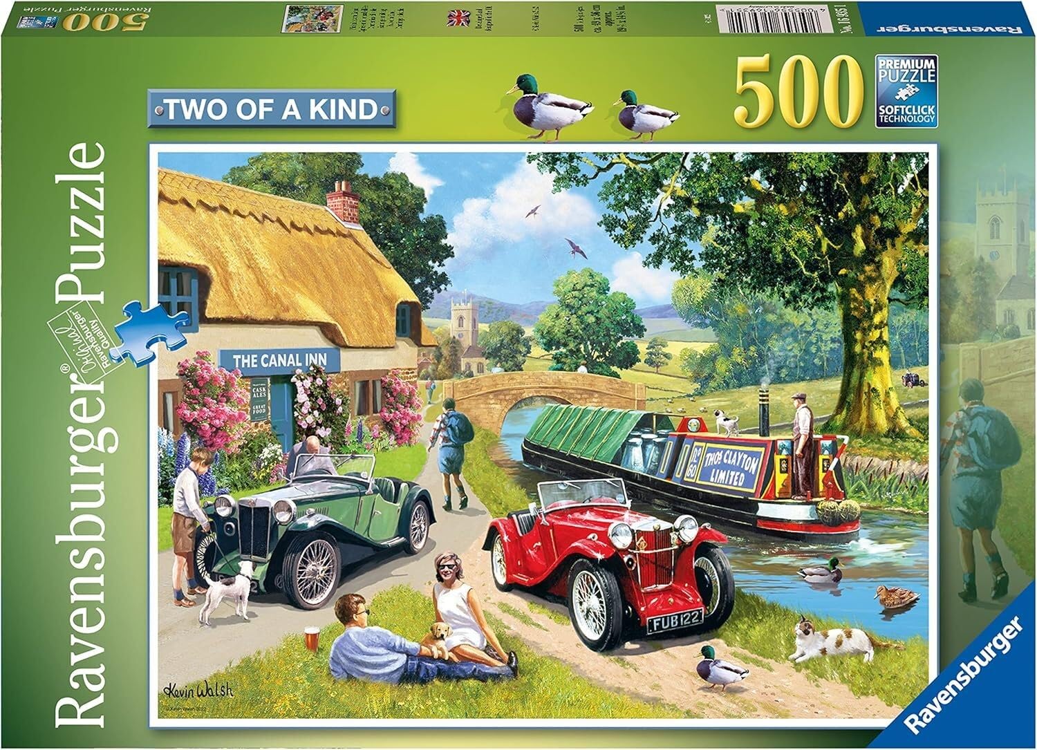Two of a Kind 500 Piece Jigsaw Puzzle for Adults and Kids Age 10 Years Up