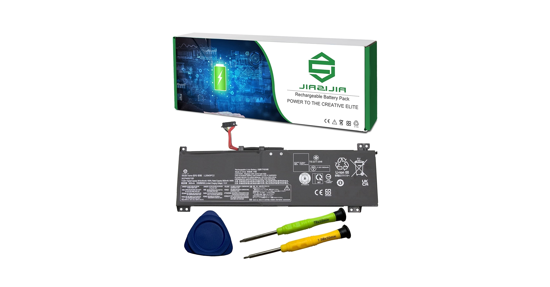 Amazon.com: JIAZIJIA L20M3PC2 SB11B96717 5B11B96718 Laptop Battery