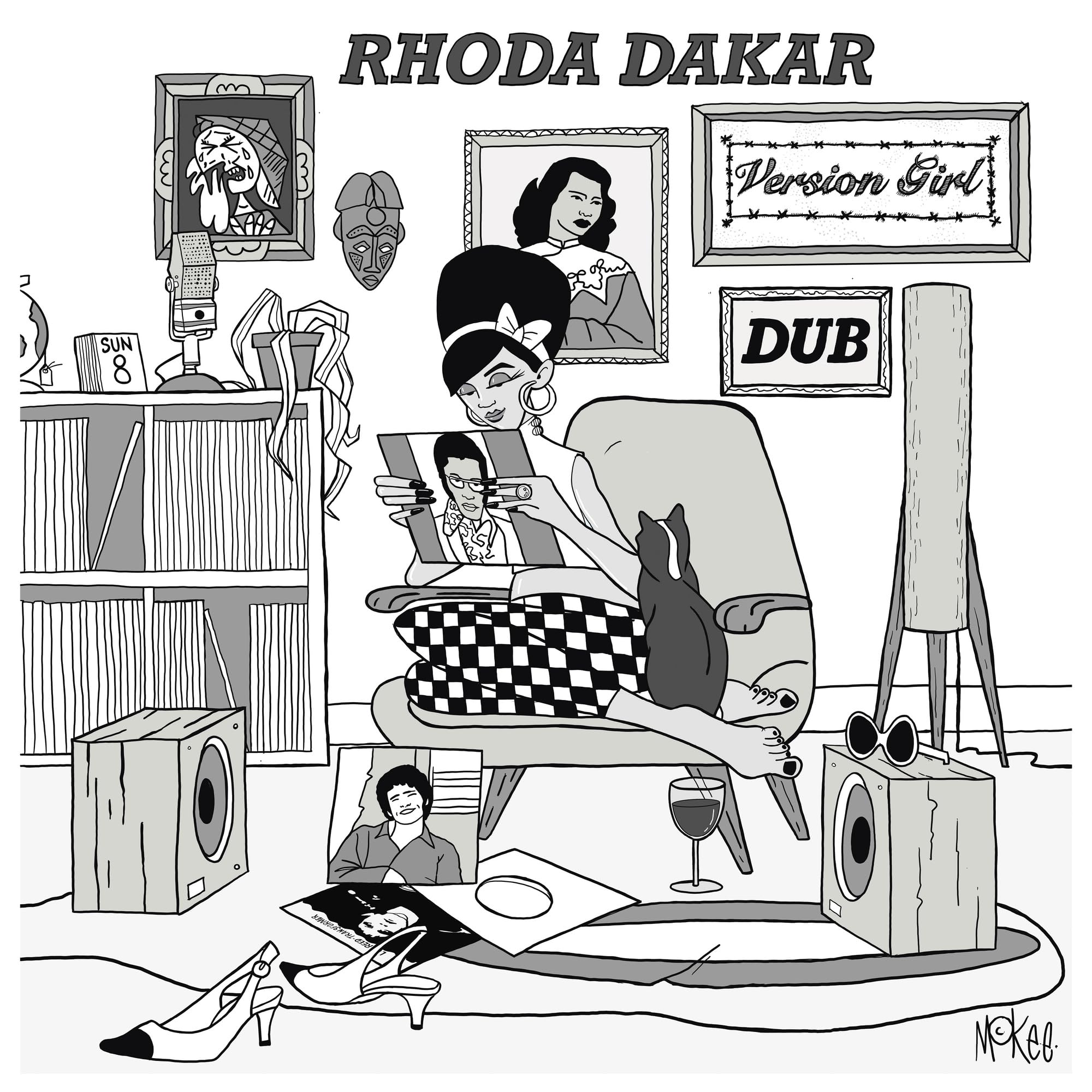 Rhoda Dakar Version Girl In Dub CD Europe Sunday Best 2025 in g'fold sleeve