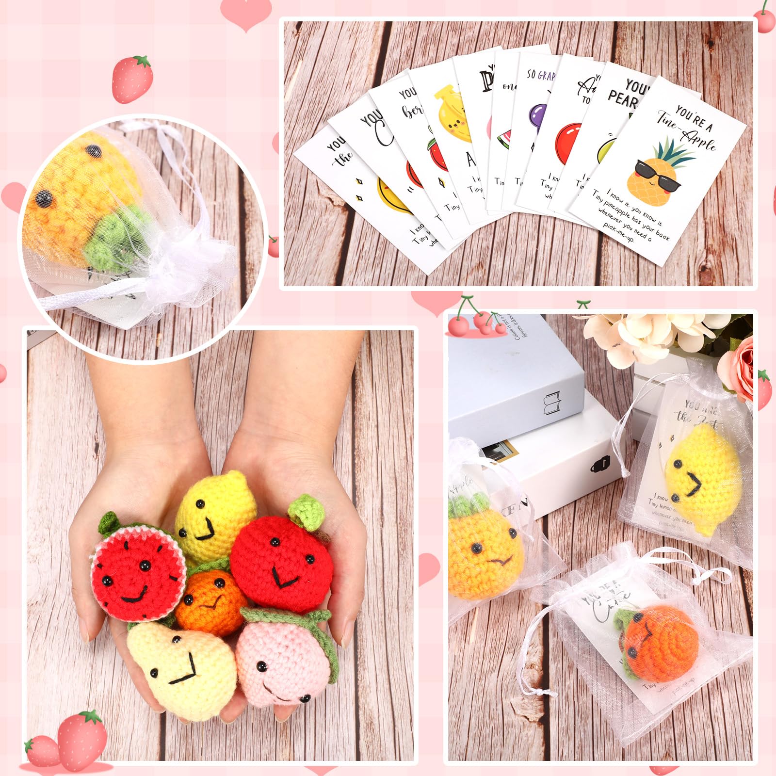 【PAMM／パム】 thanks fruits knit PO Amazon.com: Shappy 20 Sets Inspirational Positive Fruit Toy Gift