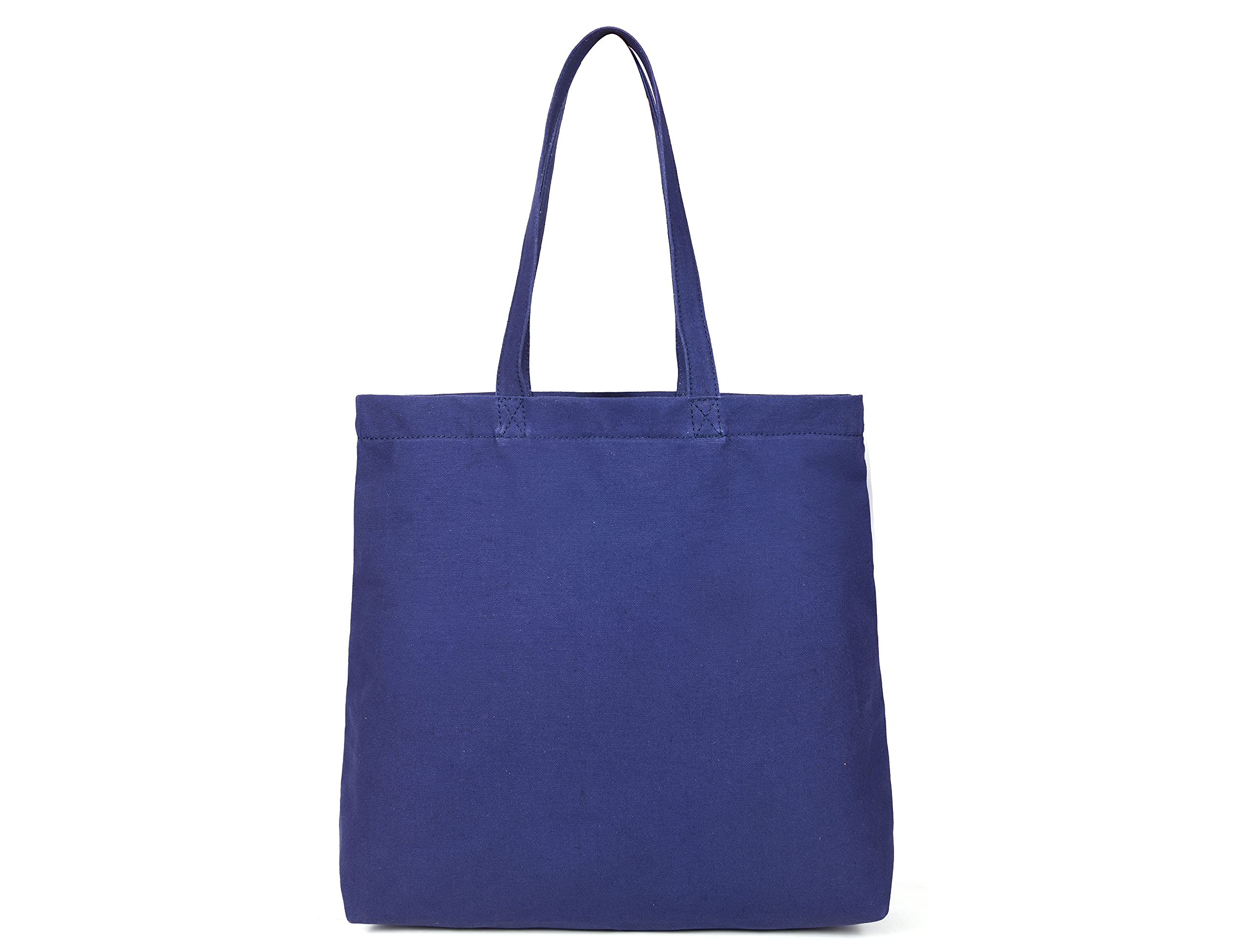 AARON LEATHER GOODS VENDIMIA ESTILOAaron Leather Goods Reusable Large Canvas Tote Bag with long handle