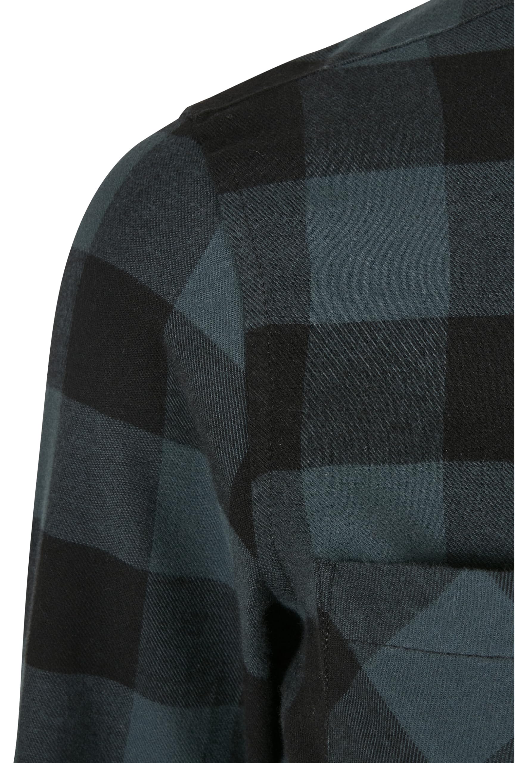 Urban Classics Ladies Turnup Checked Flanell Shirt Koszula Kobiety , Jasper/czarny , M
