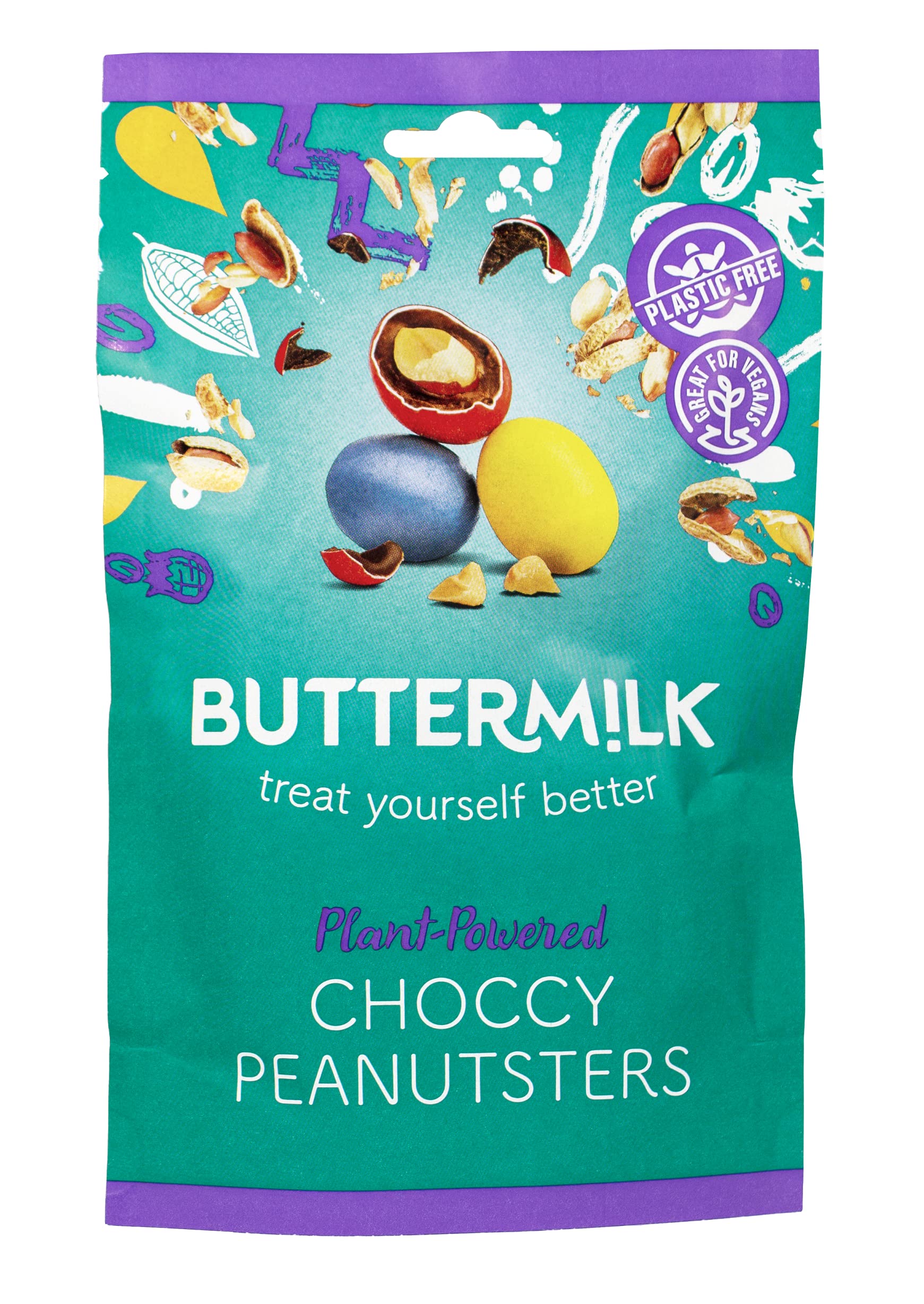 Buttermilk Choccy Peanutsters 100g