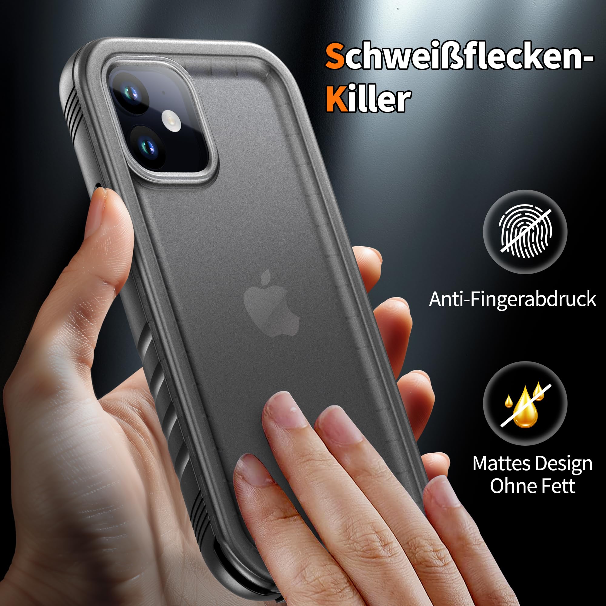 Lanhiem Pro Max Heavy Duty Shockproof Heavy Duty Rugged Metal Case With Built In Screen Protector 360 Full Body For Max Dustproof Design Red