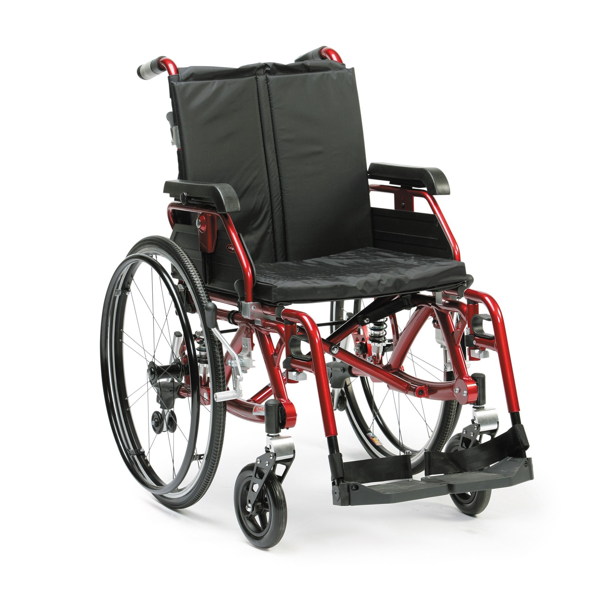 Drive DeVilbiss Lightweight Wheelchair Litec 2G With Drum Brake, Seat Width 38 Cm - View #4