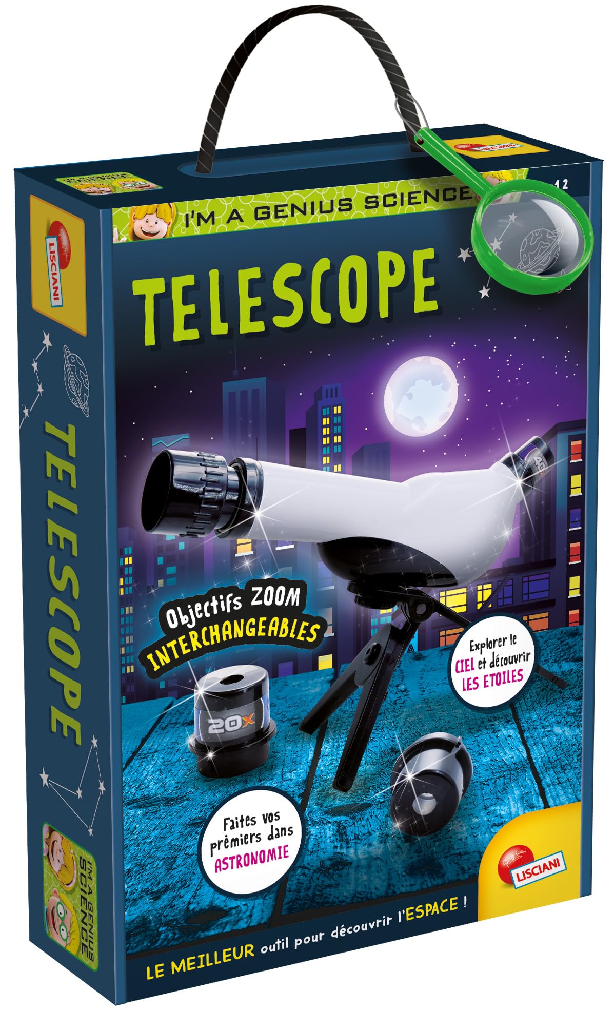Telescope + Tripod - Scientific Telescope - I'm A Genius - Nature Observation 8008324110858