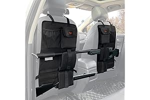 MYDAYS 2 Pack Tactical Seat Back Gun Rack, Camo Front Seat Gun Organizer