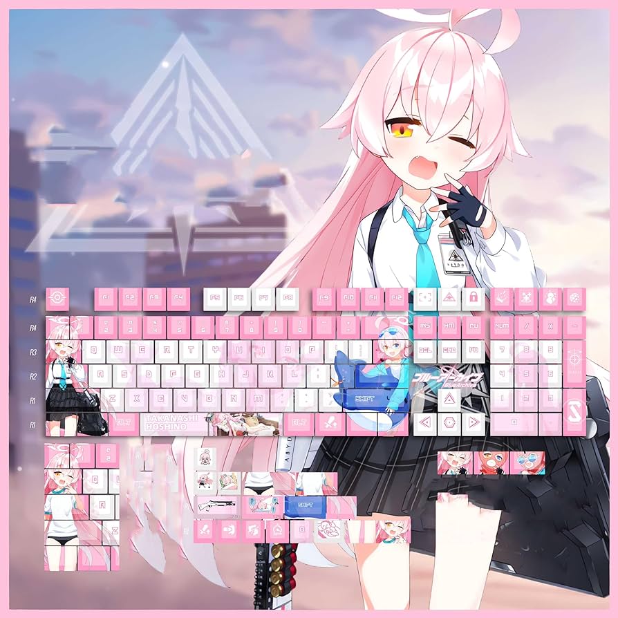 Amazon.co.jp: ブルーアーカイブ キーキャップ 小鳥遊ホシノ