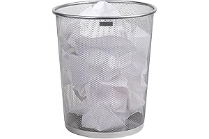 Space-Saving Storage: Mind Reader Mesh Wastebasket