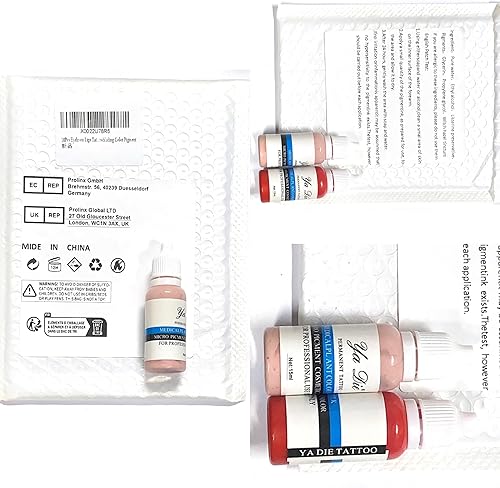 Miniatura 11 de 10 Uds Ceja Labios Tatuaje Maquillaje Permanente Tatuaje Tinta Pigmento Cosmético Natural Microblading Color Pigmento