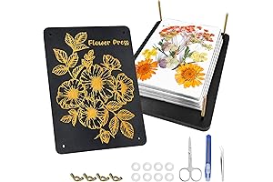 PROLEE Flower Press Kit: All-Inclusive Pressing for Plant Enthusiasts