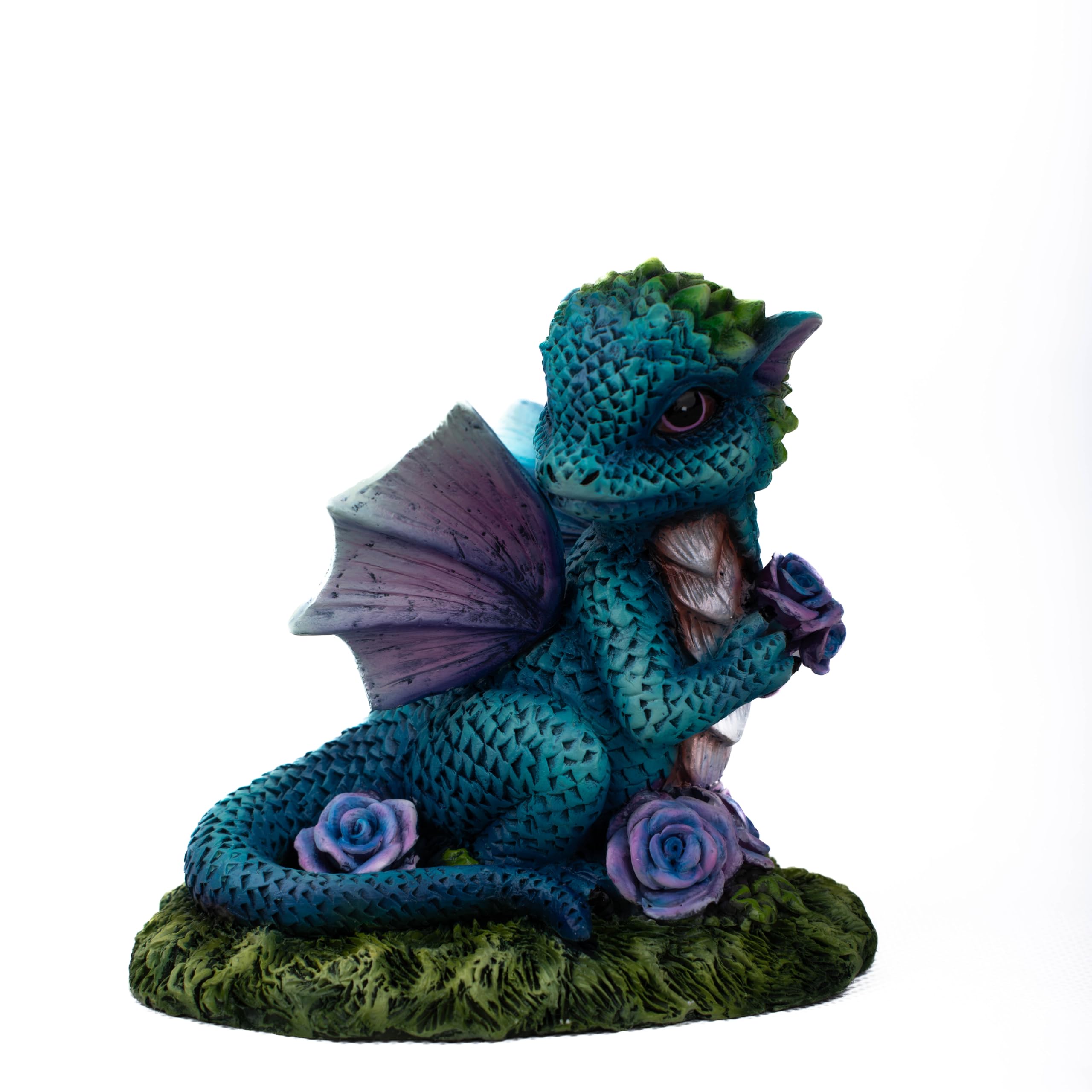 Figurine de fée dragon en résine solide pour remplacer les décos fragiles qui perdent leurs couleurs
