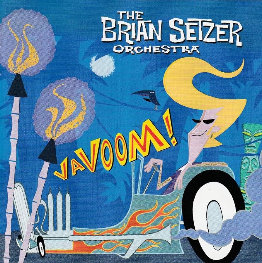 超レア　BRIAN SETZER Orchestra Vavoom レコード Amazon.co.jp: VAVOOM!: ミュージック