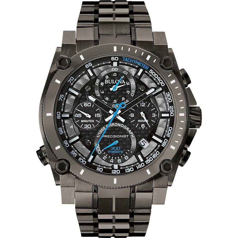 Bulova Precisionist ステンレススチール 時計 Bulova Precisionist ステンレススチール 時計