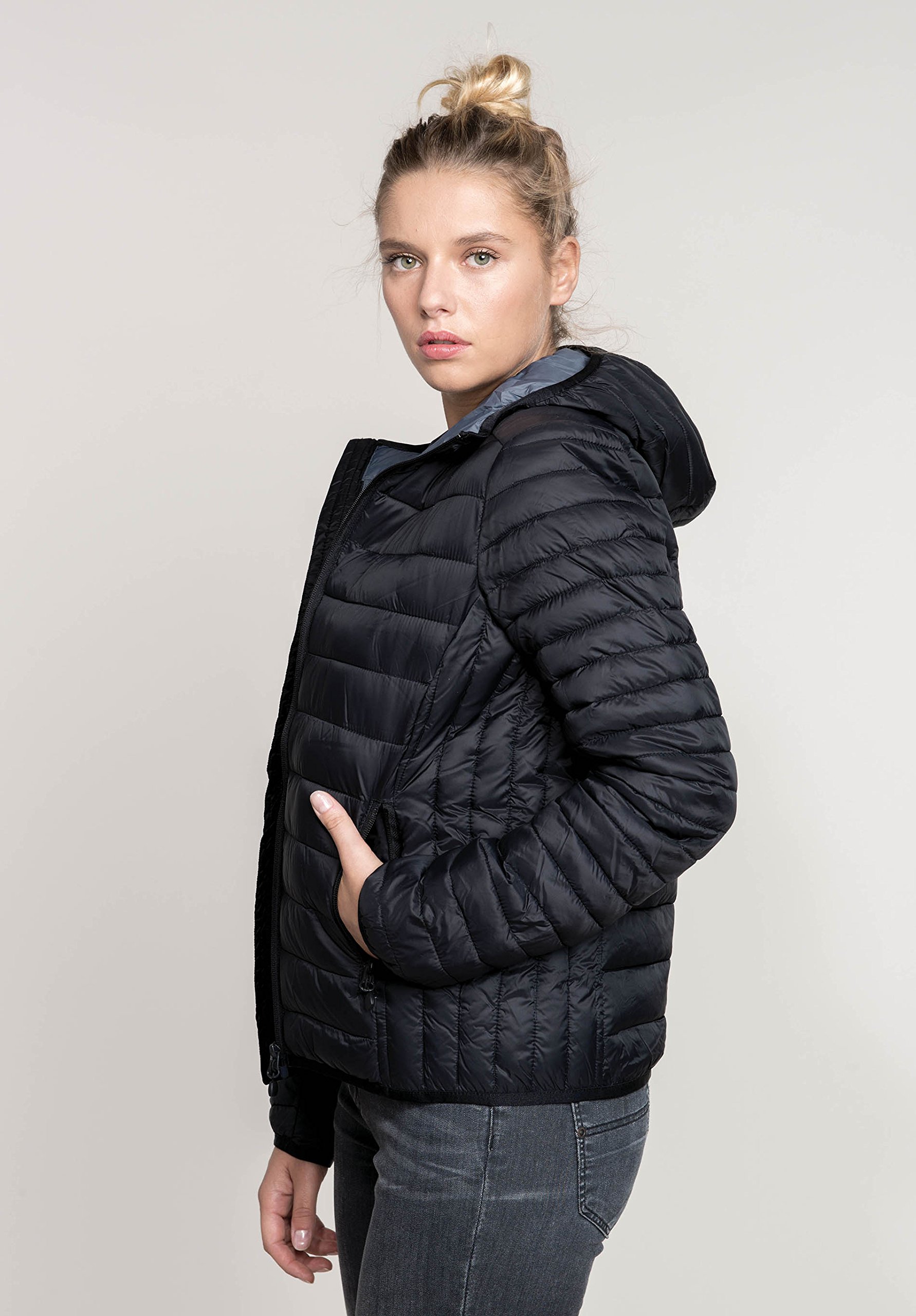 Kariban Doudoune légère Capuche Femme