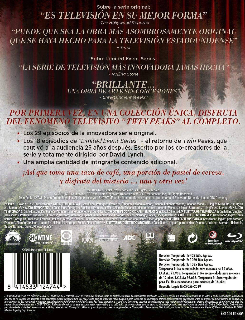 Pack 1-3: Twin Peaks (BD)