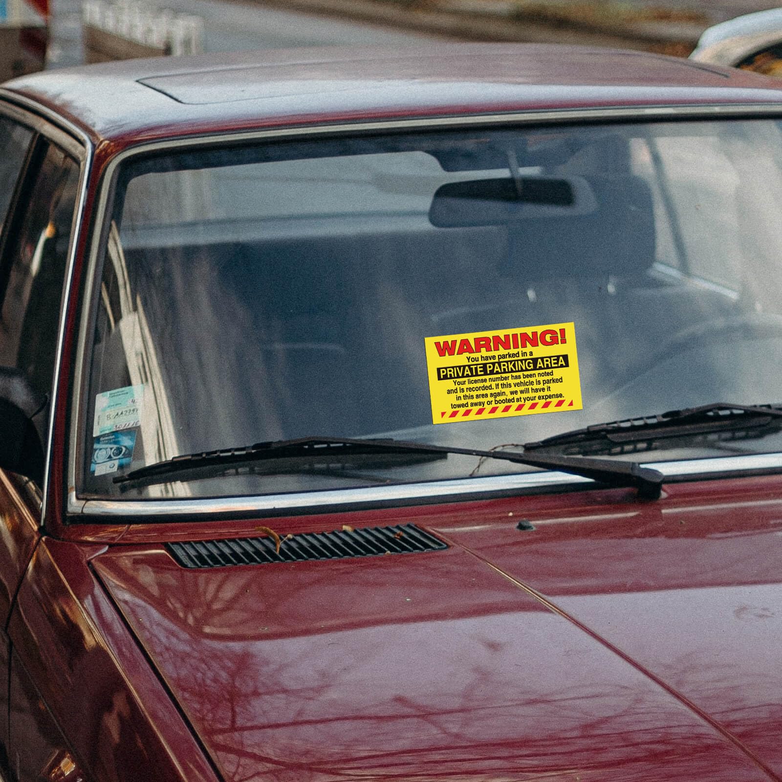 Funny Bad Parking Removable ] Sticker Warning No Parking Park Like An ...