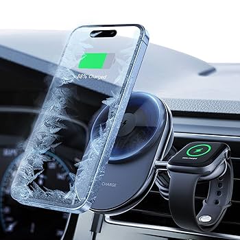 Amazon.co.jp: BRIMFORD 車載 ワイヤレス充電器 for iPhone