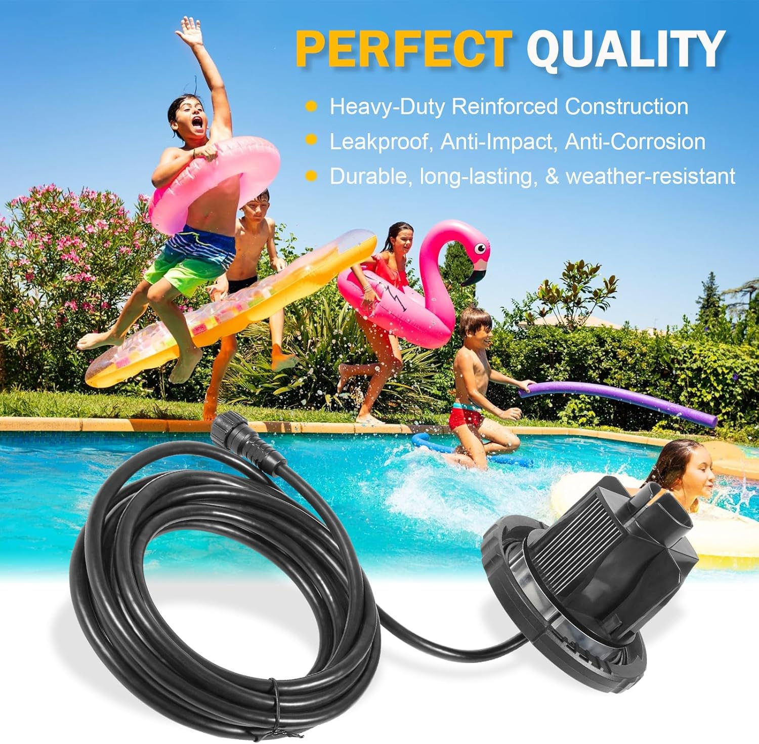 Replacemen for Jandy R0693900 TruClear Salt Cell Assembly, Fits for Jandy Pro Series TruClear11K/11KU Chlorinator, for Pools Up to 37,000 Gallons, 18g/h Output,Self-Cleaning, Leak-Proof Design