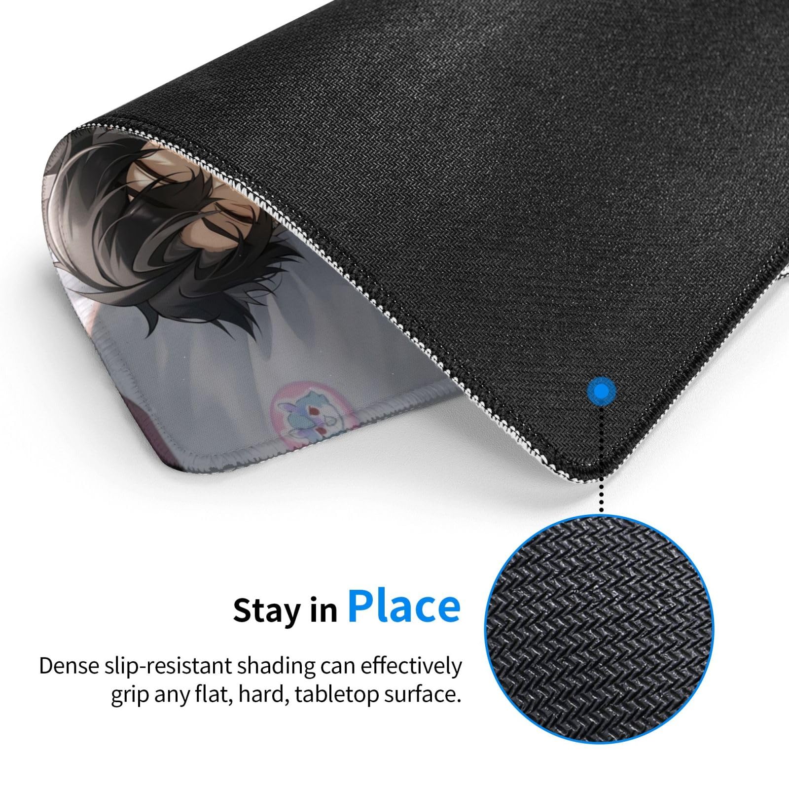 Amazon.co.jp: マウスパッド 原神 リオセスリ 超大判 キーボードパッド