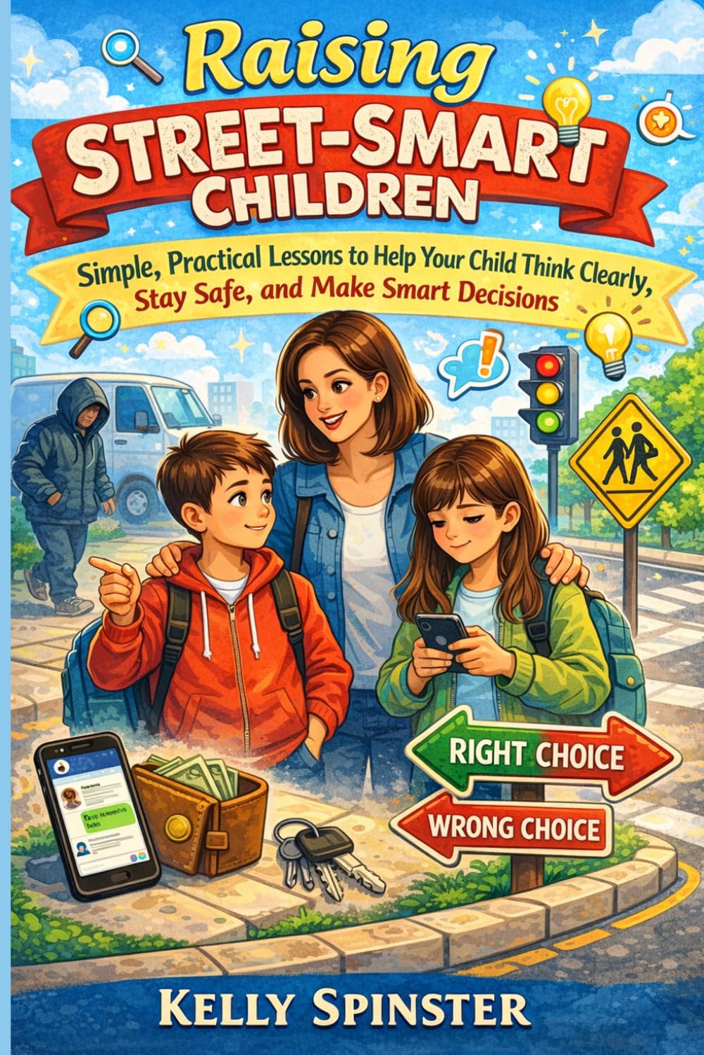 Raising Street-Smart Children: Simple, Practical Lessons to Help Your Child Think Clearly, Stay Safe, and Make Smart Decisions