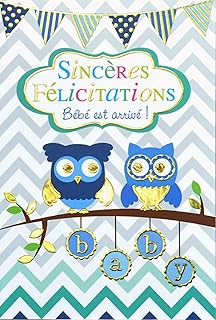 Amazon Fr Carte Felicitations Naissance