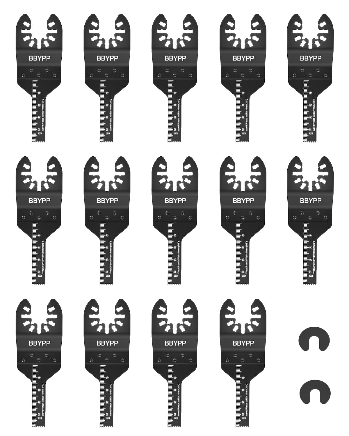 14pcs Oscillating Saw Blades, 3/8 Inch Professional Universal Multitool