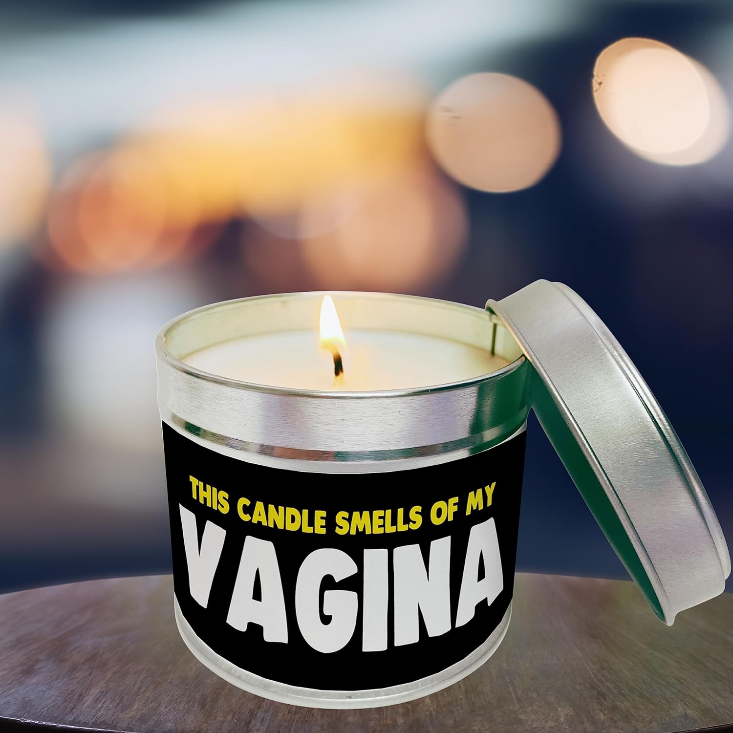 Candle Gift Birthday Novelty Humour Funny Rude - WCT05 Vagina