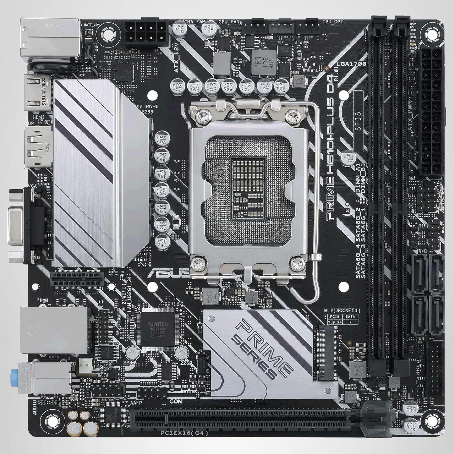 Amazon | ASUS Intel H610 搭載 (LGA 1700) Mini-ITX マザーボード