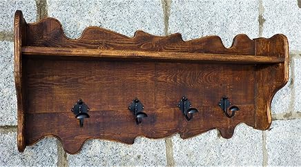 Percheros de madera rusticos