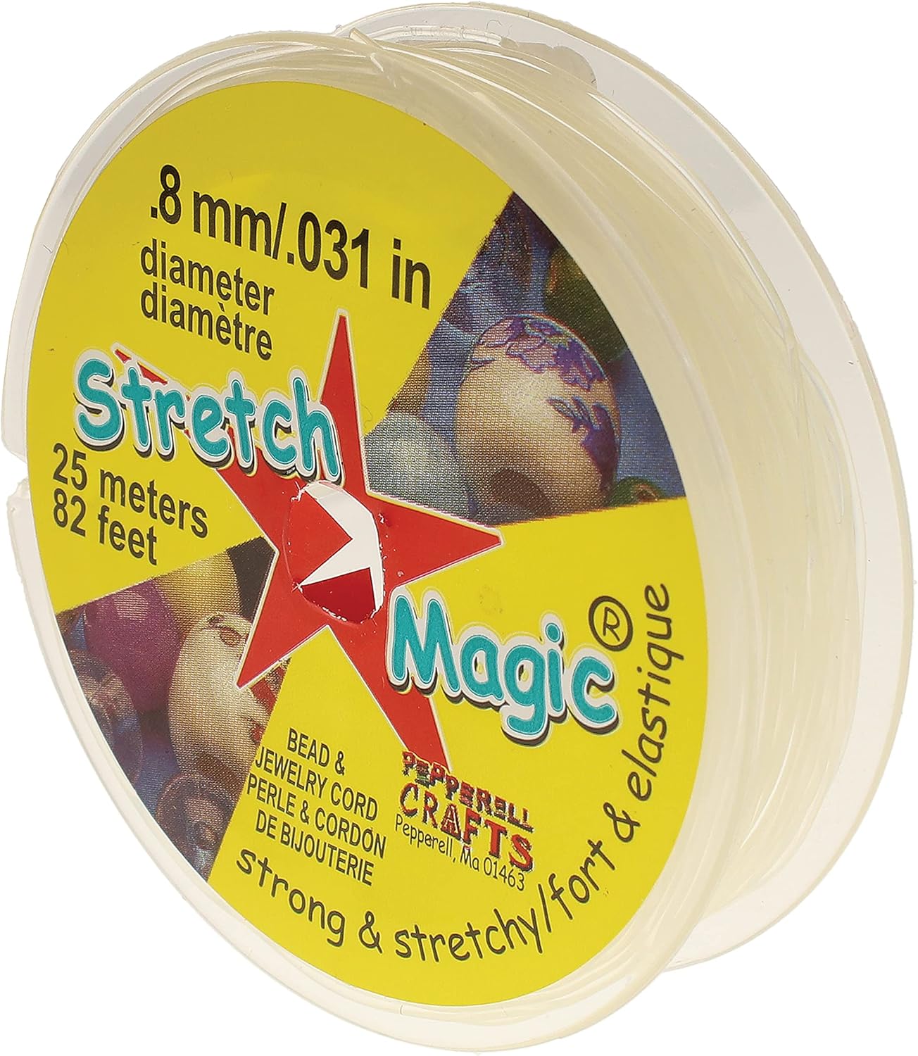 Stretch Magic Bead & Jewelry Cord Strong & Stretchy, Easy