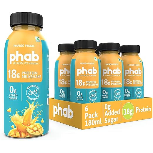 Phab Protein Power Shake 18G - 180ml X6