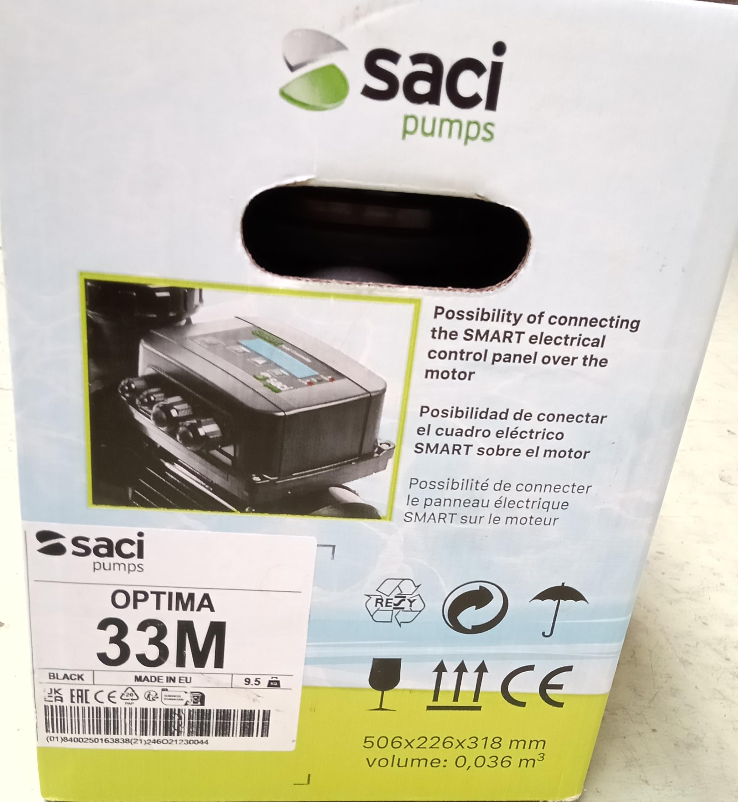 Saci Pumps Pompa Optima - Optima 33M - 5500 l/h