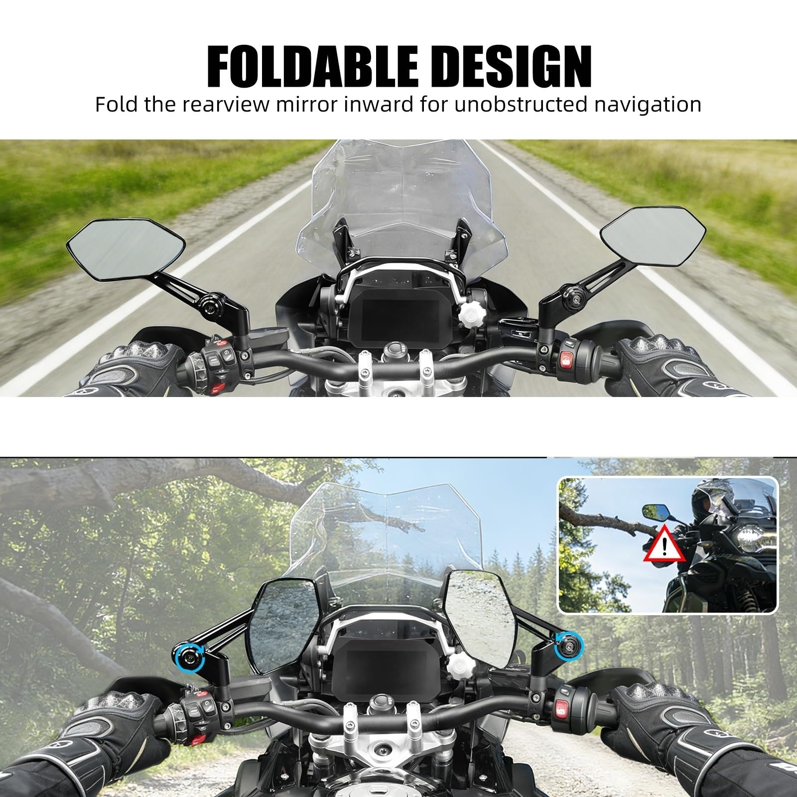 Motocyklowe Lusterka Wsteczne Do R1300GS R1250GS R1200GS ADV F650GS F800GS F850GS