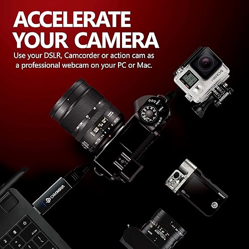 Miniatura 2 de UCEC CAM NOVA - Tarjeta de captura de video 4K Broadcast Live USB 30 Cam Link Grabación a través de DSLR videocámara Cámara de acción en vivo en