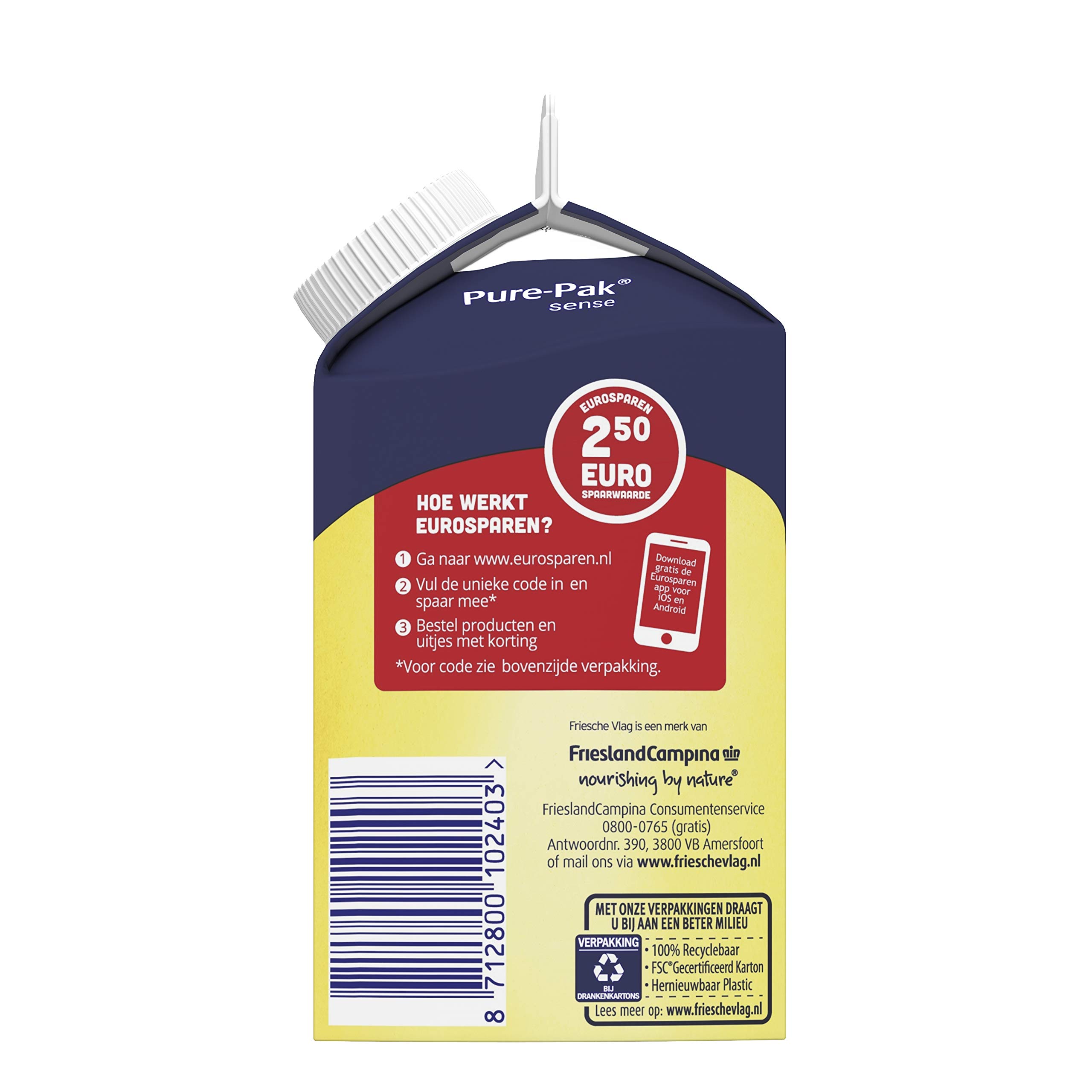 Friesche Vlag Café Halvamel 18 x 455 ML