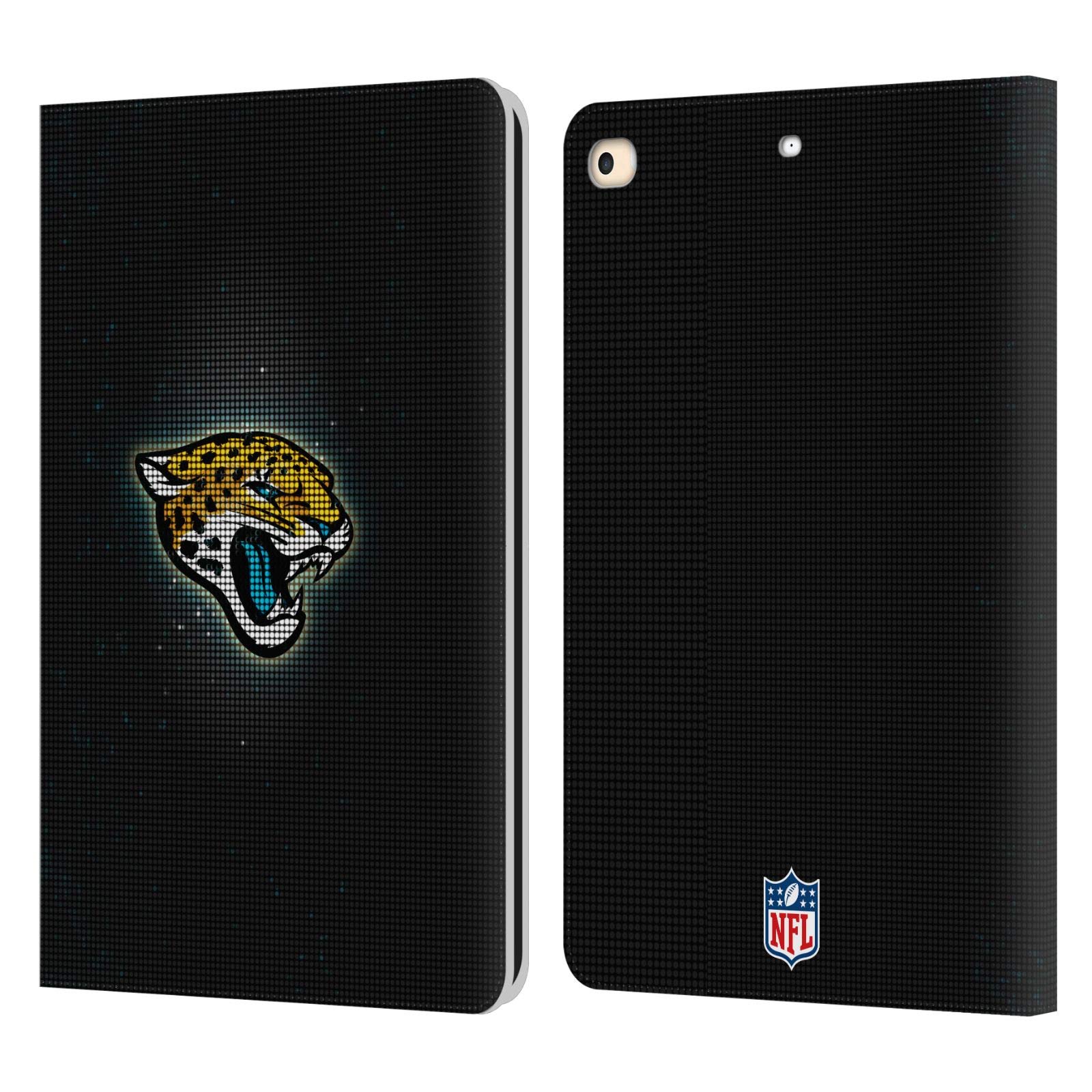 Funda libro iPad 9.7 NFL Jaguars que protege la pantalla contra caídas 7