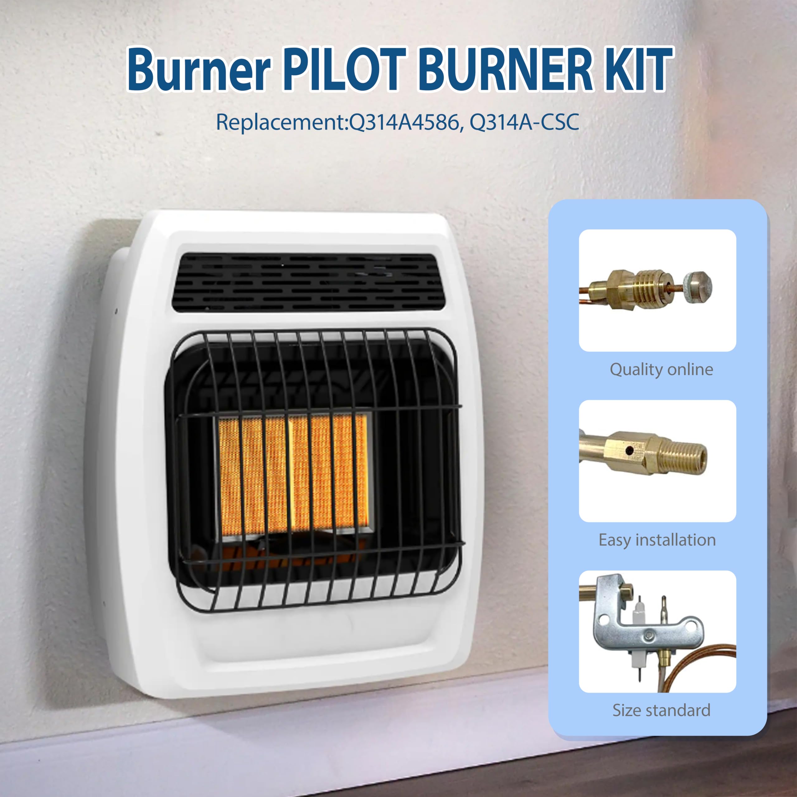 Amazon.com: ActyGo Replacement Vent Free Propane Gas Wall Heaters