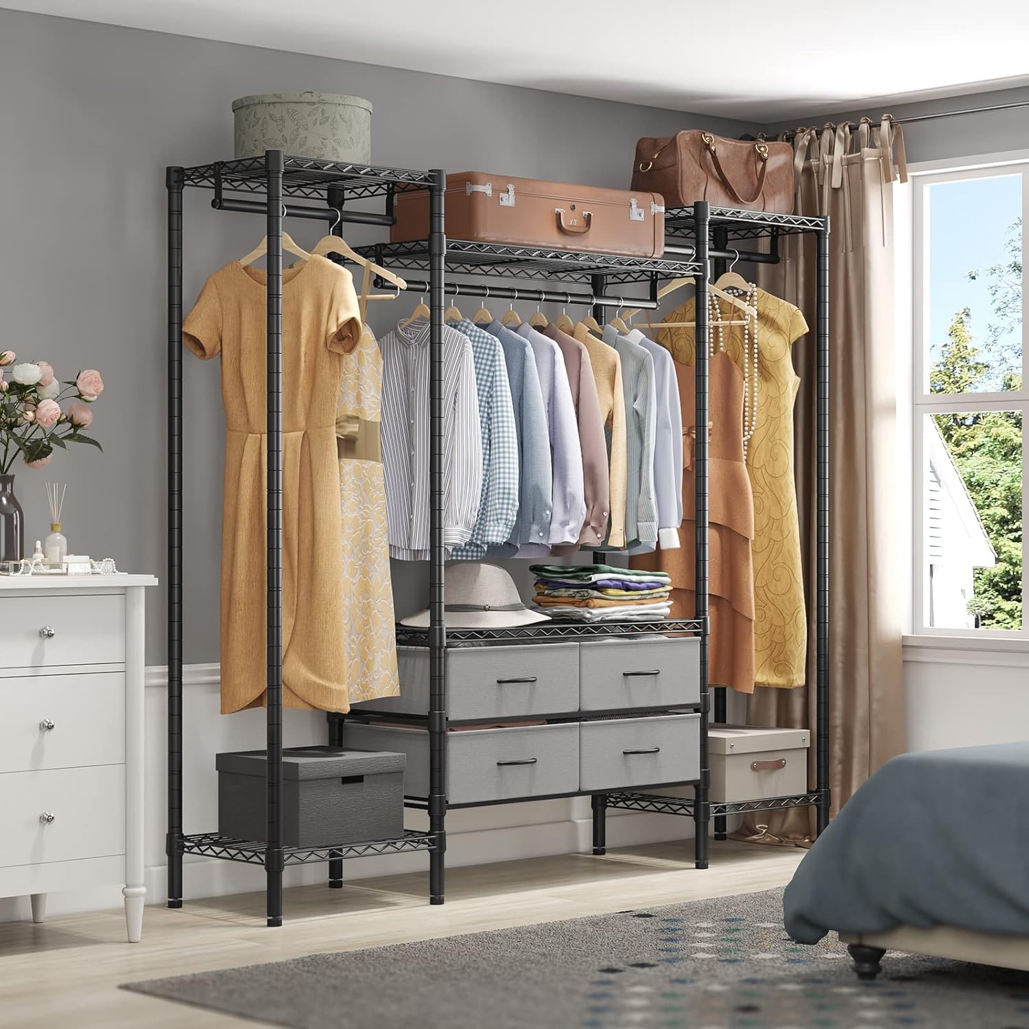 Buy VIPEK V20i Wire Garment Rack Heavy Duty Clothes Rack Bedroom