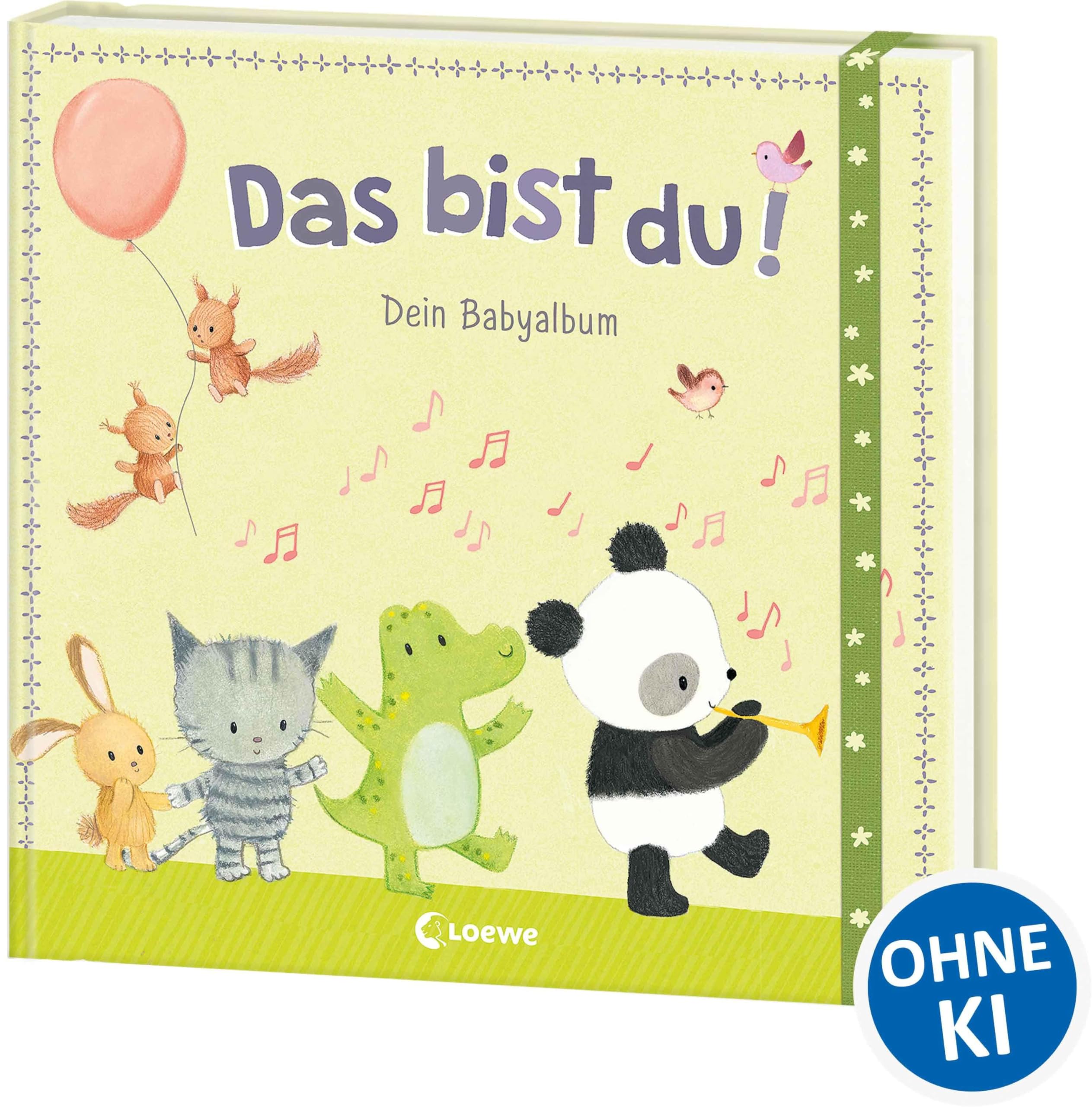 Das bist du! Babyalbum – Erinnerungsbuch, Eintragbuch