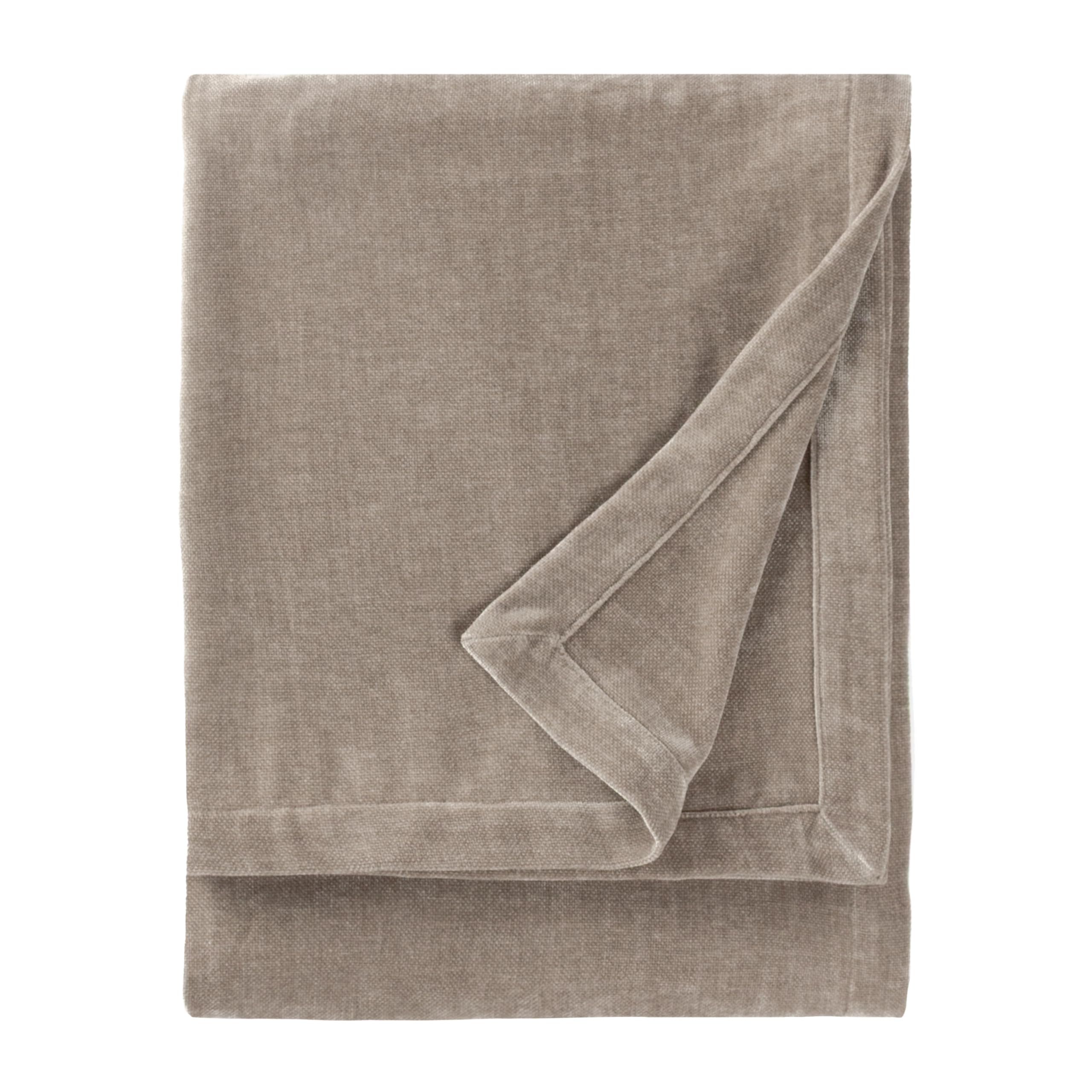 Yard Greige Furn Heavy Chenille Throw – Luxury Soft Velvet Decorative Blanket For Bed Or Sofa ( - 150X200cm)