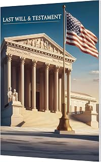 Last Will & Testament Kit: 7X Attorney-Prepared Customizable Forms with Step-by-Step Instructions (1 Pack)