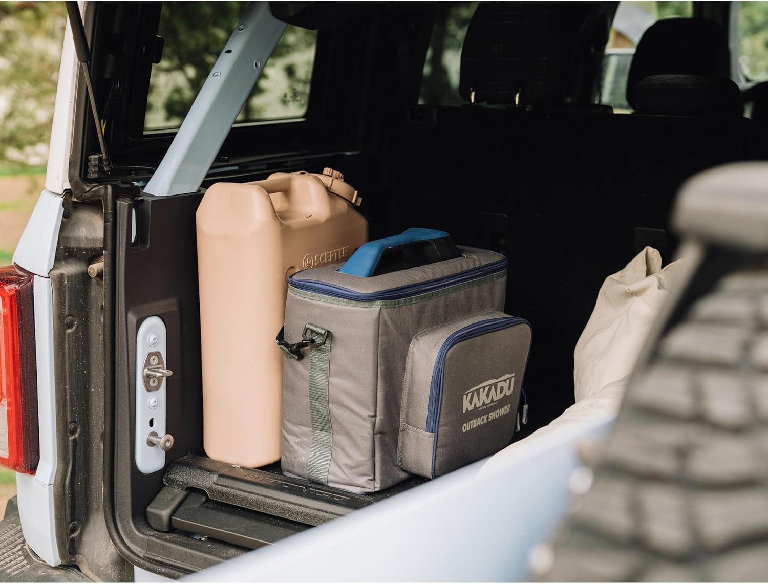 Kakadu Outback Shower Carry Bag, Rugged Storage Bag with Padded Shoulder Strap & Waterproof Liner, Designed to Carry and Protect your Outback Shower