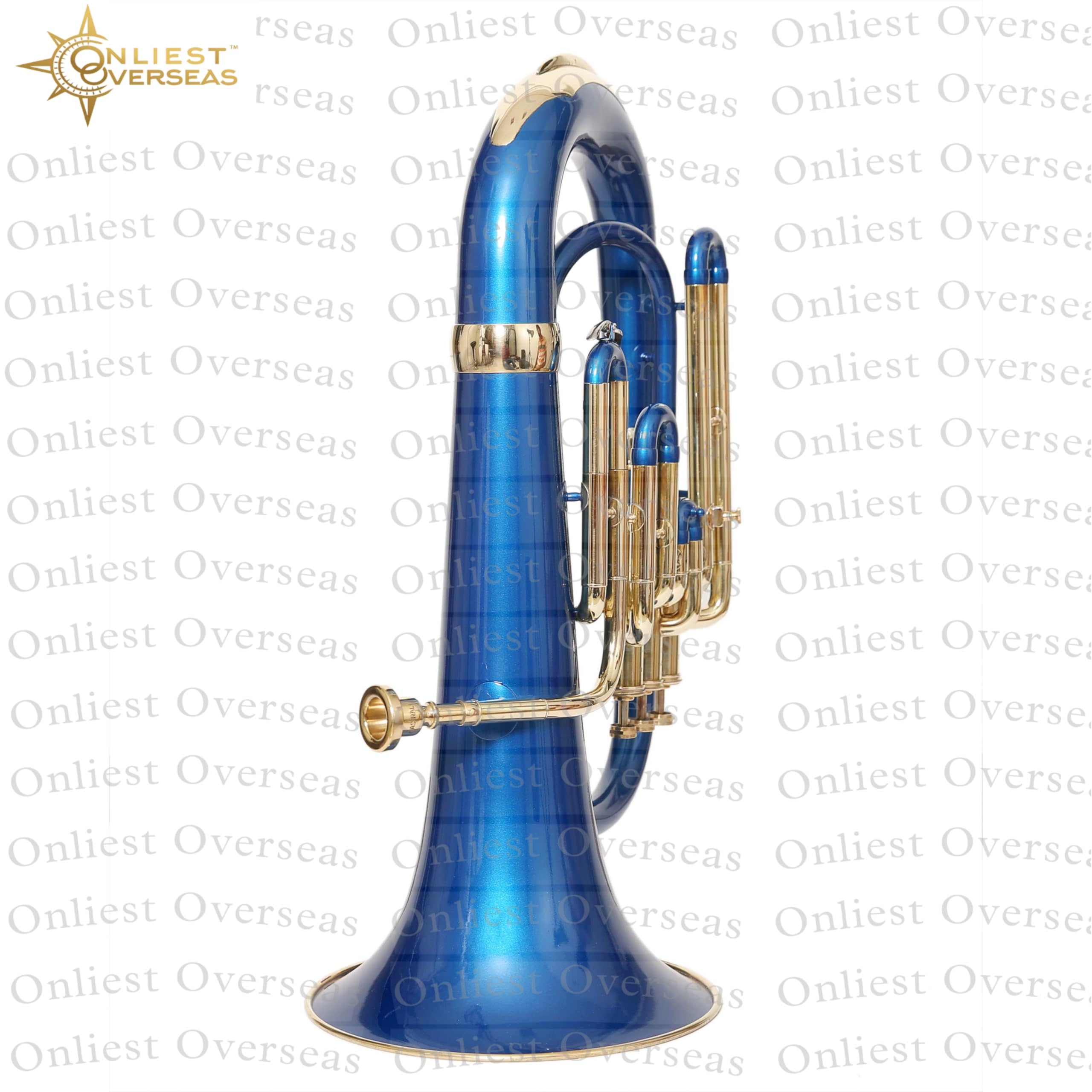 Euphonium 3-Ventil-Messinginstrument mit warmem Ton, glatte Ventile, für Musiker und Studenten