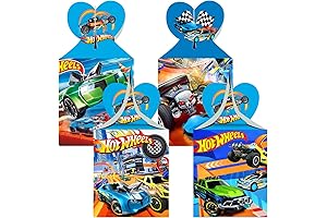 ZPLHBHX Hot Wheels Party Favor Bags